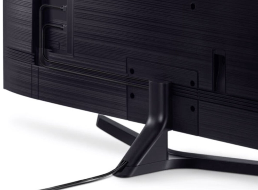 Telewizor SAMSUNG LED RU7402  - organizer przewodów