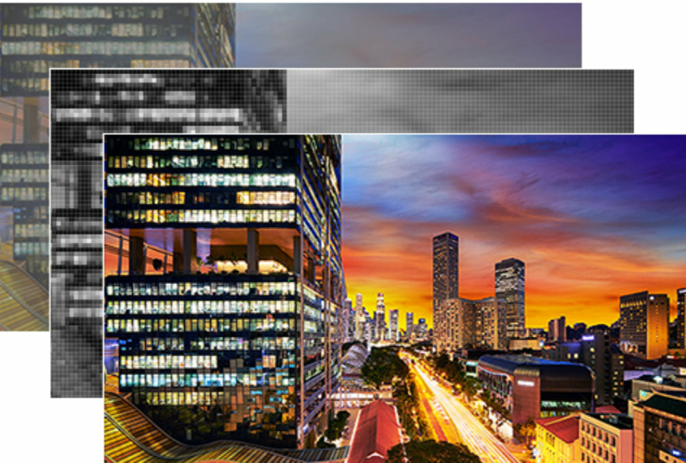 Telewizor SAMSUNG LED RU7402  - UHD dimming