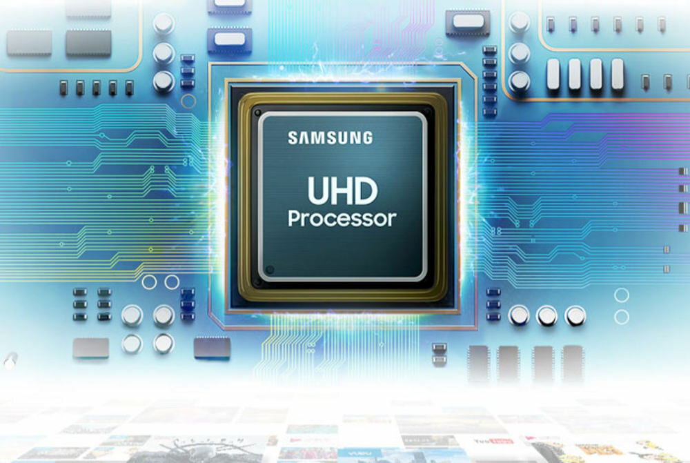 Telewizor SAMSUNG LED RU7402  - procesor