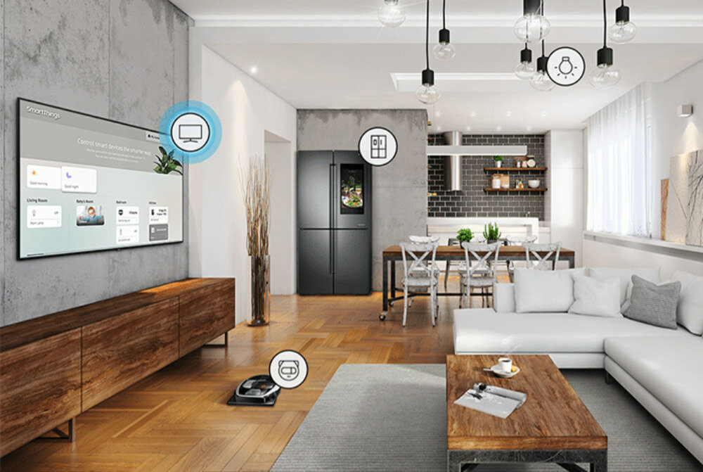 Telewizor SAMSUNG LED RU7402  - SmartThings