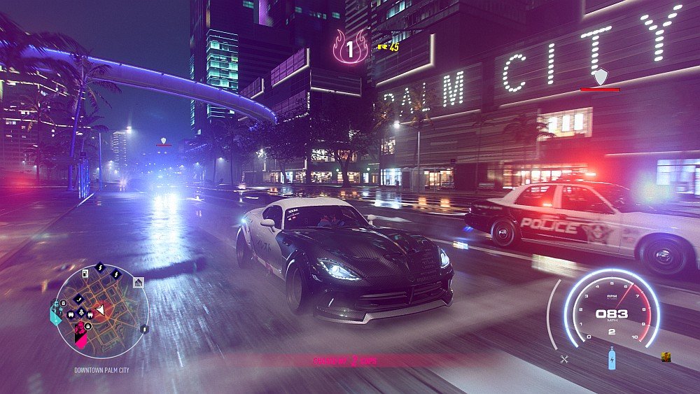 Gra Need for Speed Heat pościg