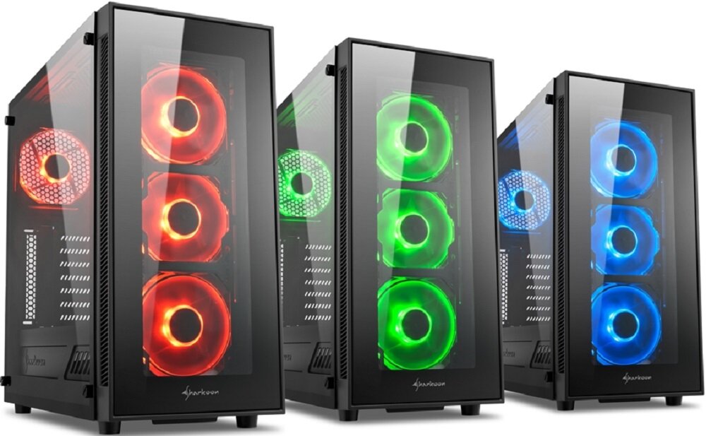 Obudowa SHARKOON TG5 Biały - Skuteczne chłodzenie 