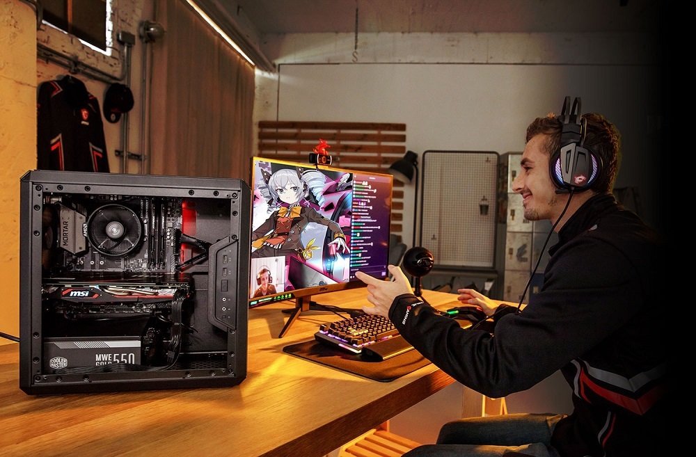 Karta graficzna MSI Radeon RX 5700 XT Evoke OC 8GB pamięć RAM płynna dynamiczna GDDR6 synchronizacja częstotliwości odświeżania