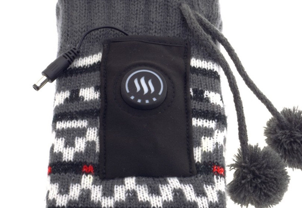 Podgrzewane kapcie GLOVII GOBM (rozmiar 37-44) Wielokolorowy przechowywanie bateria wygoda