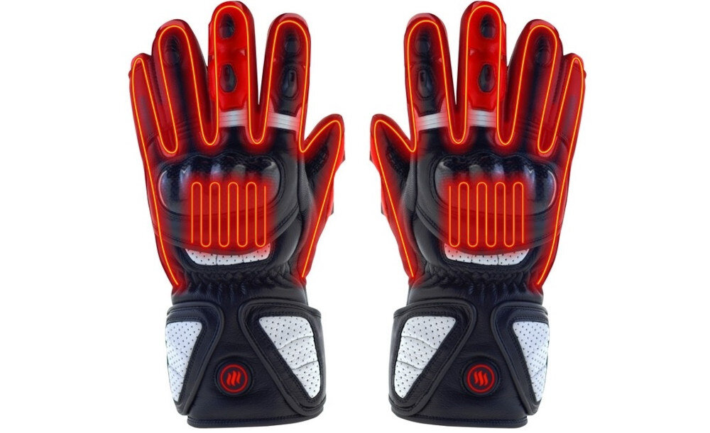 Podgrzewane rękawice GLOVII GDB (rozmiar XL) Czarny Unikalna konstrukcja Włókno węglowe emisji fal podczerwonych wysoka jakosc