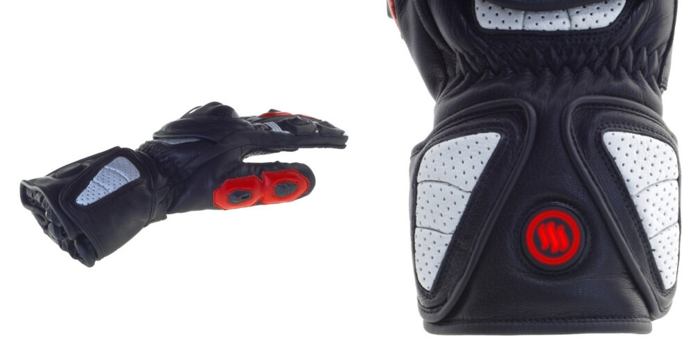 Podgrzewane rękawice GLOVII GDB (rozmiar XL) Czarny kieszen przechowywanie bateria wygoda komfort uzytkowanie