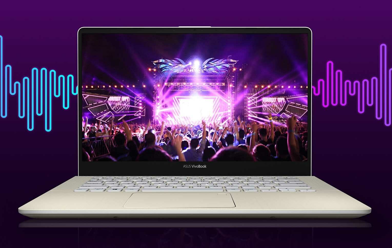 Laptop ASUS VivoBook S430 S14  - Dźwięk