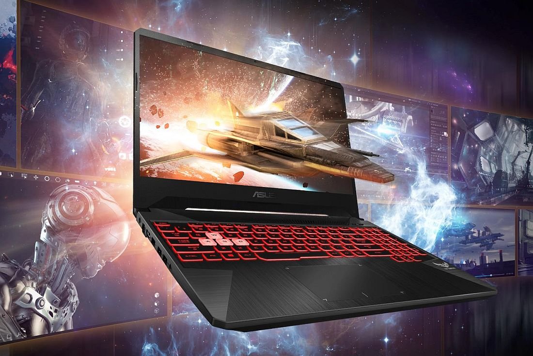 Laptop gamingowy ASUS TUF Gaming FX505 - Laptop gamingowy