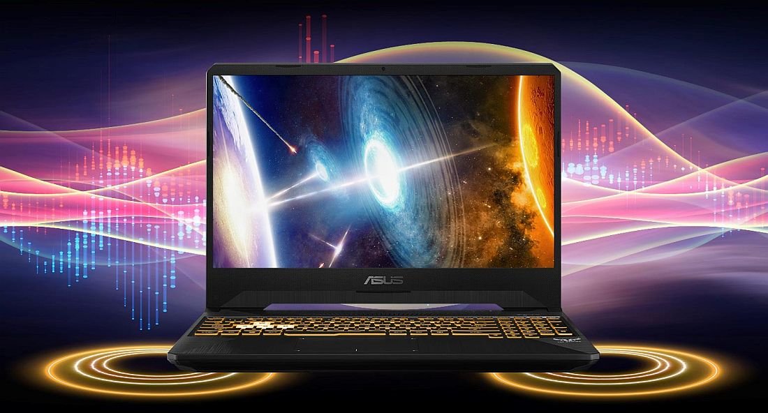 Laptop gamingowy ASUS TUF Gaming FX505 - Technologia DTS
