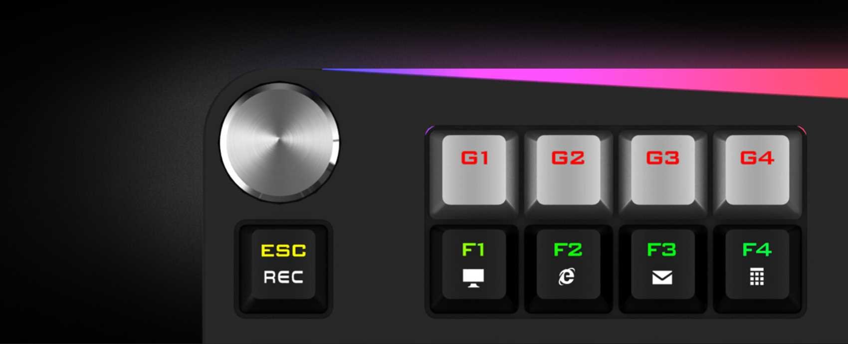 Klawiatura HAVIT GAMENOTE KB473L - Chromowane klawisze 