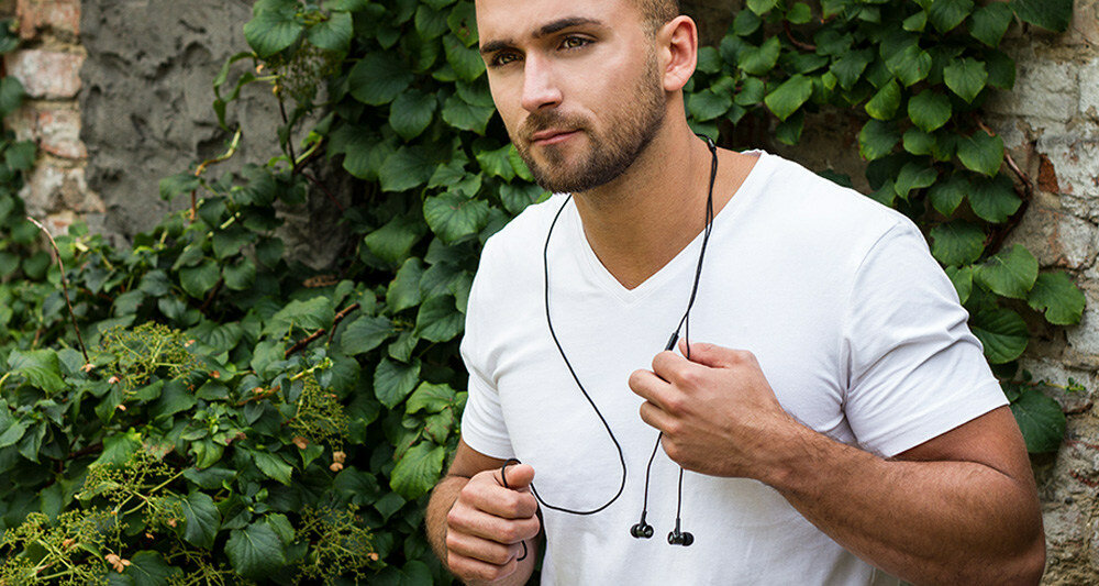 Słuchawki Dokanałowe AUDICTUS Explorer Szary - Przewód