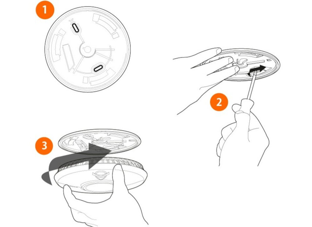 Czujnik dymu FIREANGEL SW1-EUT zwykle gniazdko sieciowe 230V alternatywnie baterią 9V prosty montaz