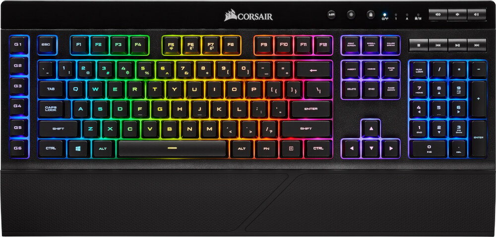 Klawiatura CORSAIR K57 RGB gamingowa klawiatura technologie bezprzewodowo