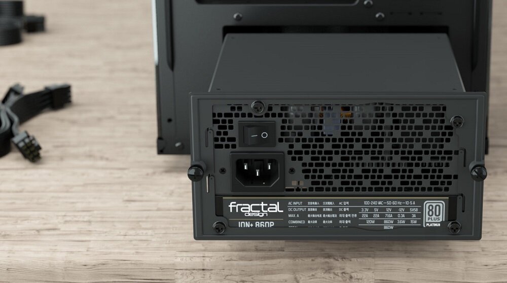 Zasilacz FRACTAL DESIGN Ion+ 760W Platinium - Dane techniczne  
