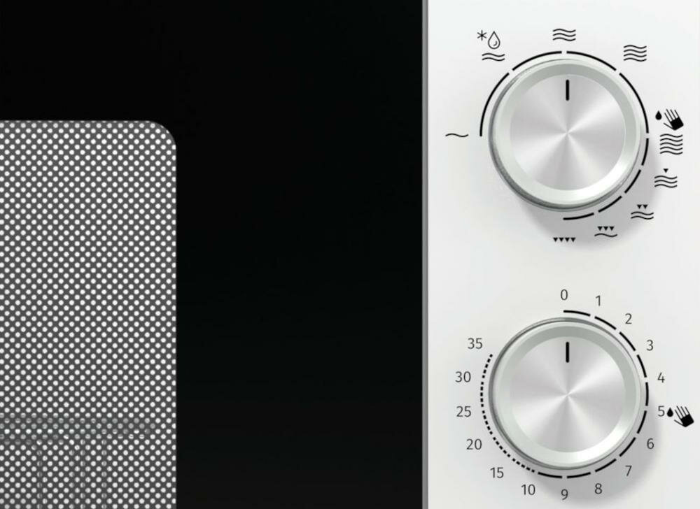 GORENJE-MO20E2W kuchenka mikrofalowa funkcjonalność pokrętła gotowanie funkcja potrawa