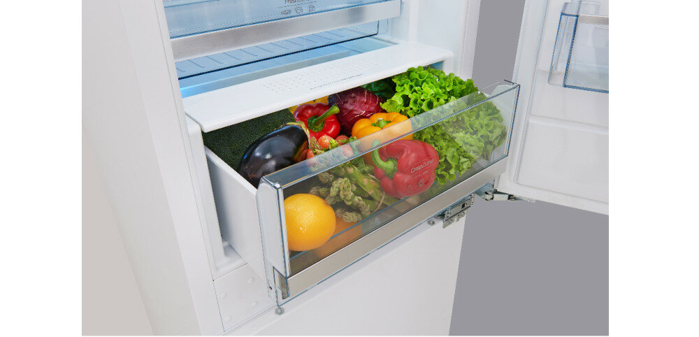 Lodówka GORENJE RBI5182A1 CrispZone komora