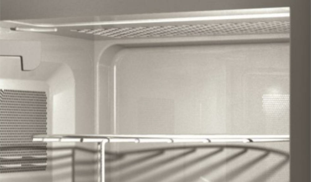 GORENJE-MO235SYB kuchenka mikrofalowa oświetlenie led wydajne długa żywotność oszczędność energia doświetlenie