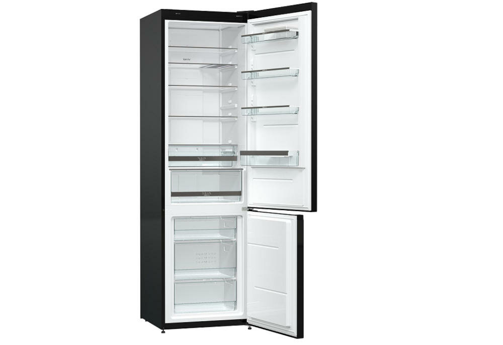 GORENJE-NRK621SYB4 lodówka rodzinne urządzenie potrzeby półki przechowywanie