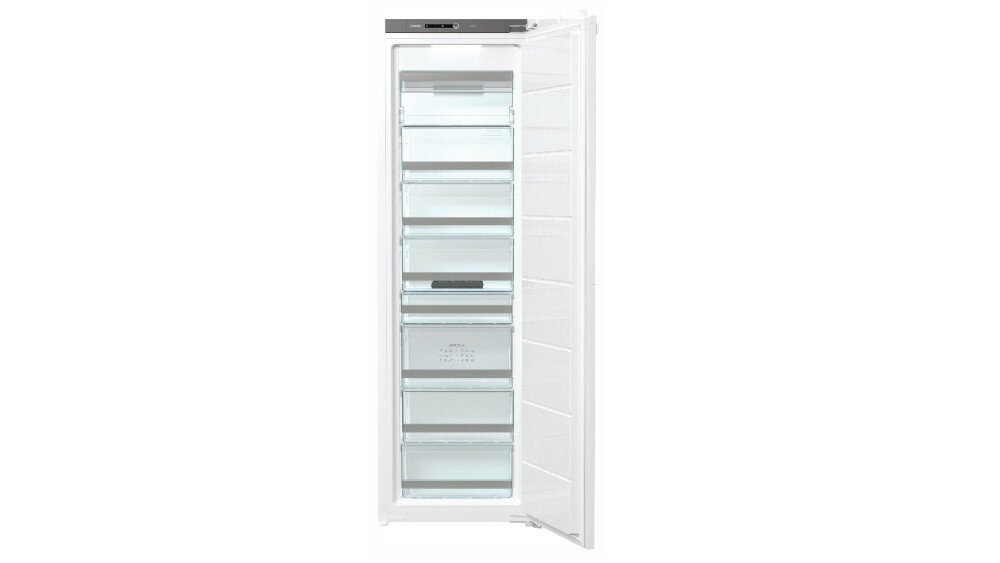Zamrażarka GORENJE FNI5182A1 zawiasy nożycowe łatwe otwieranie