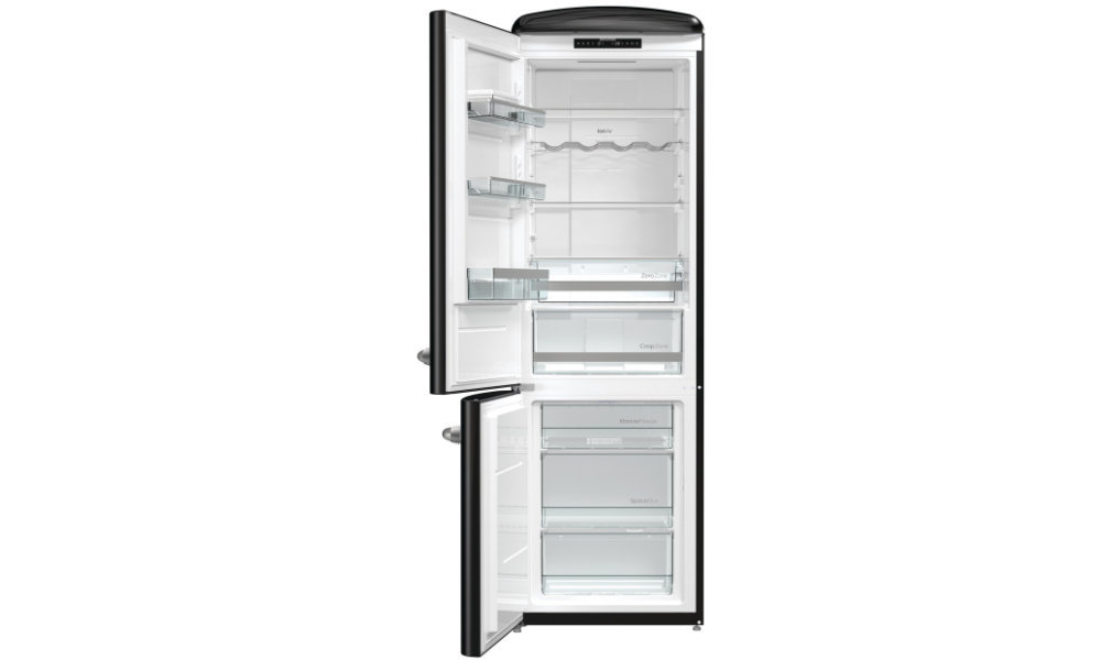 Lodówka GORENJE ONRK193BK-L - IonAir z systemem MultiFlow 360°