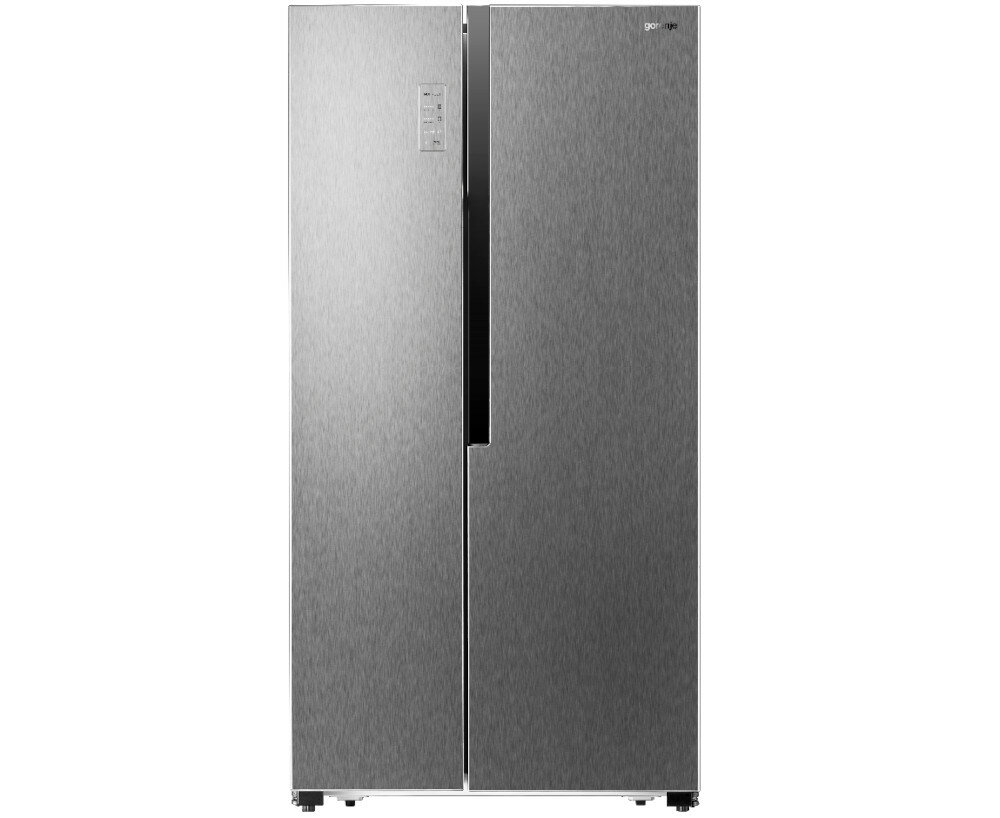 Lodówka GORENJE NRS9182MX Side by side Kostkarka front przód