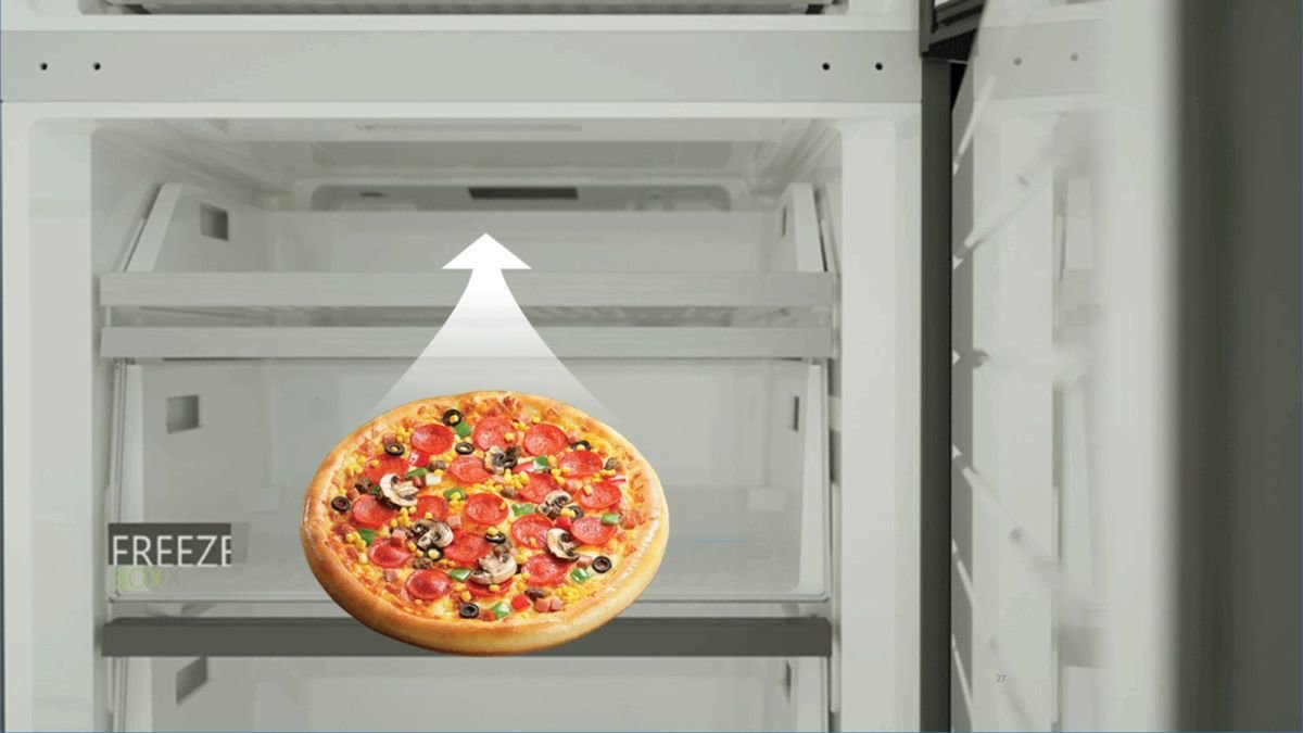 Lodówka MIDEA HD-221RN - Pizza