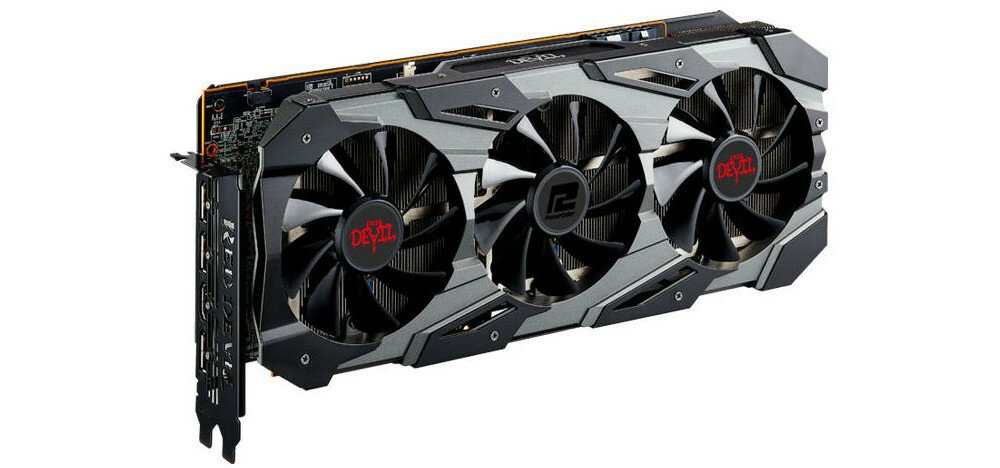 Karta graficzna POWERCOLOR Radeon RX 5700 Red Devil 8GB chlodzenie