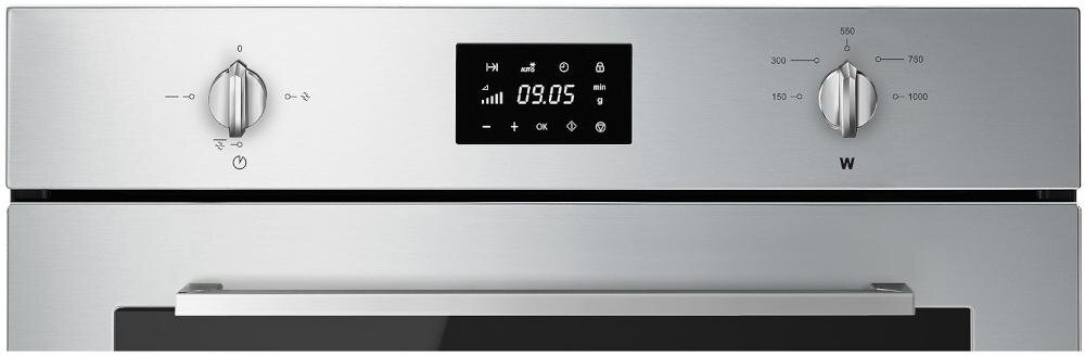 SMEG SF4400MX funkcje kuchenka mikrofalowa elektroniczny panel sterowanie ikonki