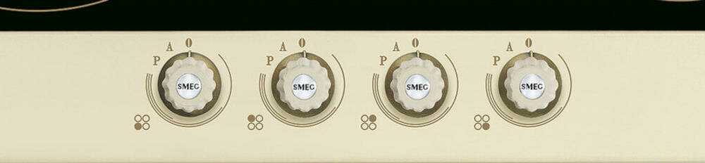 SMEG-SI764POM płyta indukcyjna pokrętła sterowanie