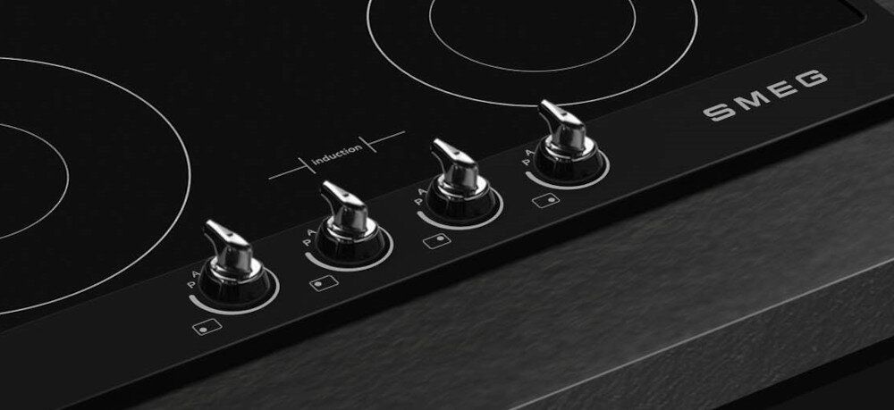 PŁYTA INDUKCYJNA SMEG SI964NM sterowanie panel