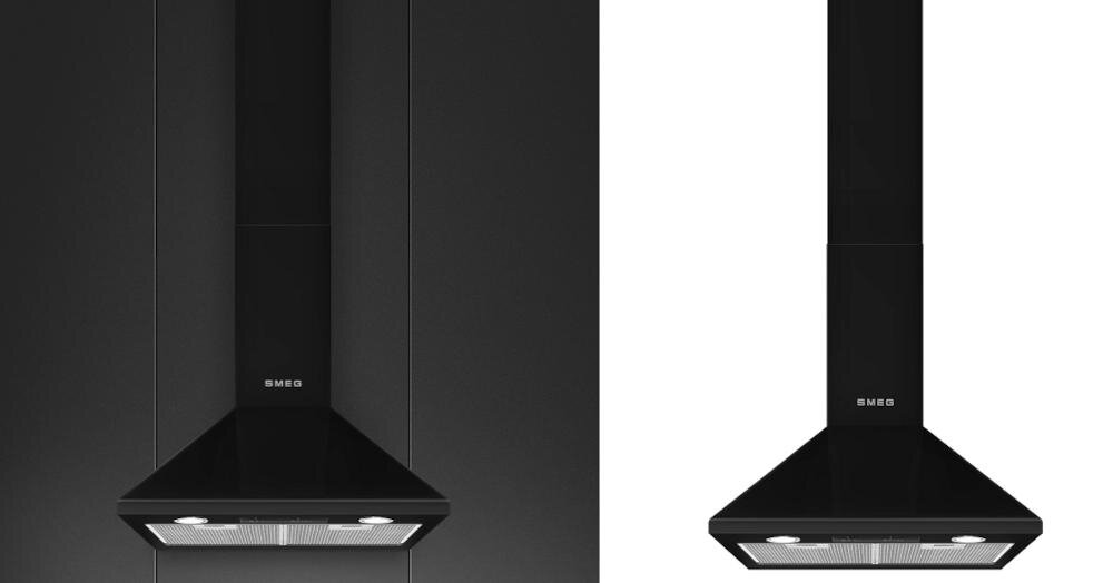 SMEG KSED65NEE okap luksus nowoczesny kształt klasa styl elegancja technologia funkcjonalność