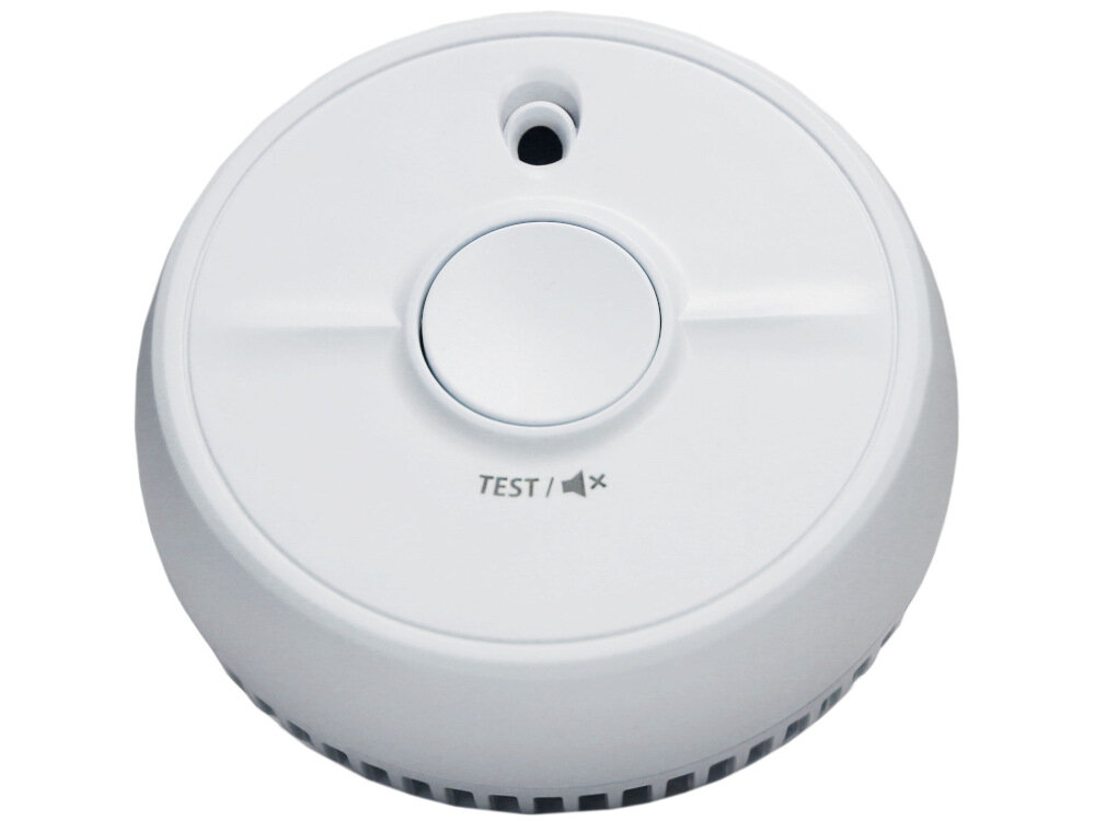 Czujnik dymu FIREANGEL SB5-INT zaawansowany sensor optyczny glosny alarm o sile 85 dB wyrazna sygnalizacja optyczna temperatura pracy 0-40 stopnie wilgotnosc od 30% do 90% RH bez kondensacji