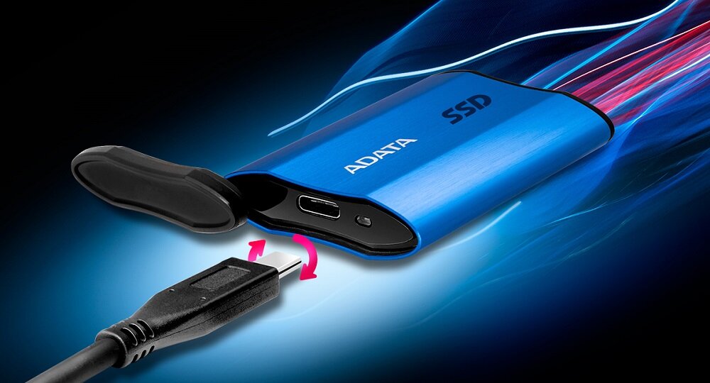 Dysk ADATA SE800 - Interfejs USB-C