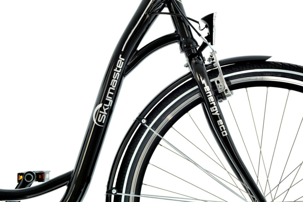 Rower elektryczny SKYMASTER Energy Eco 28 D17 28 cali damski Czarny hamulce V-Brake aluminiowe