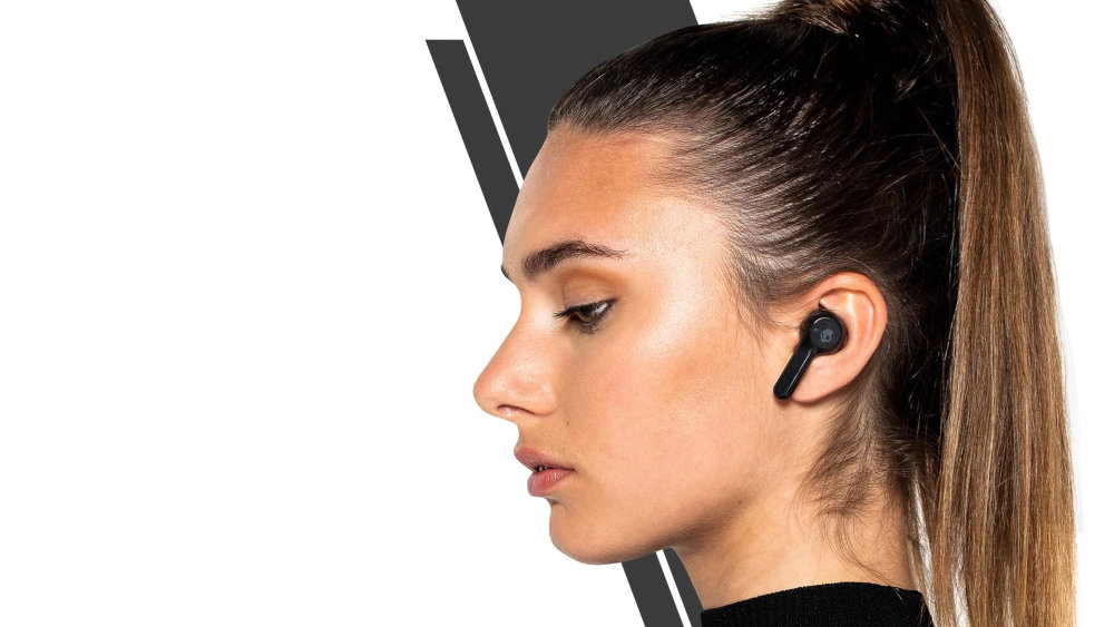 Słuchawki Dokanałowe SKULLCANDY Indy Czerwony - Sterowanie