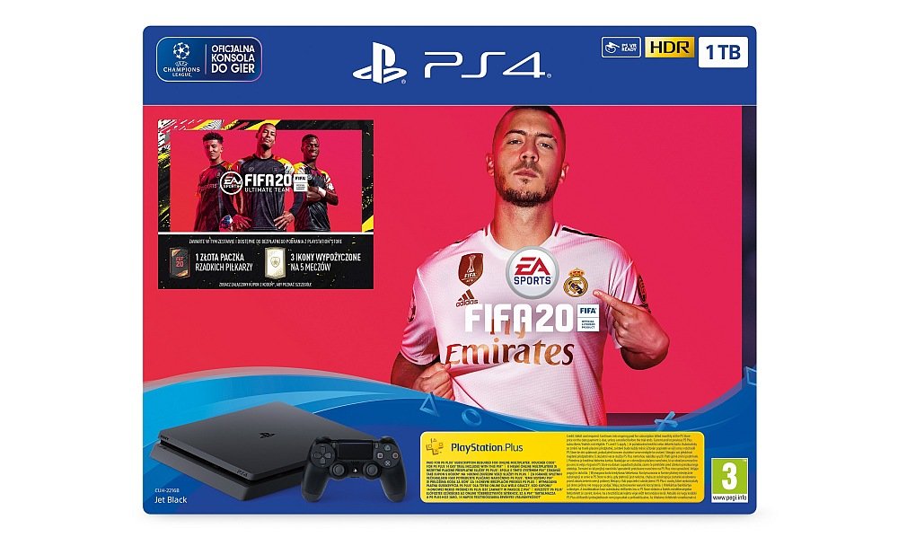 Konsola SONY PlayStation 4 Slim zestaw gra kontroler