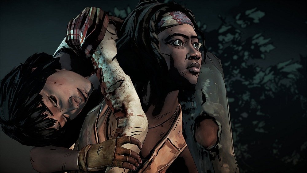 GRA THE WALKING DEAD: DEFINITIVE SERIES making of materiały