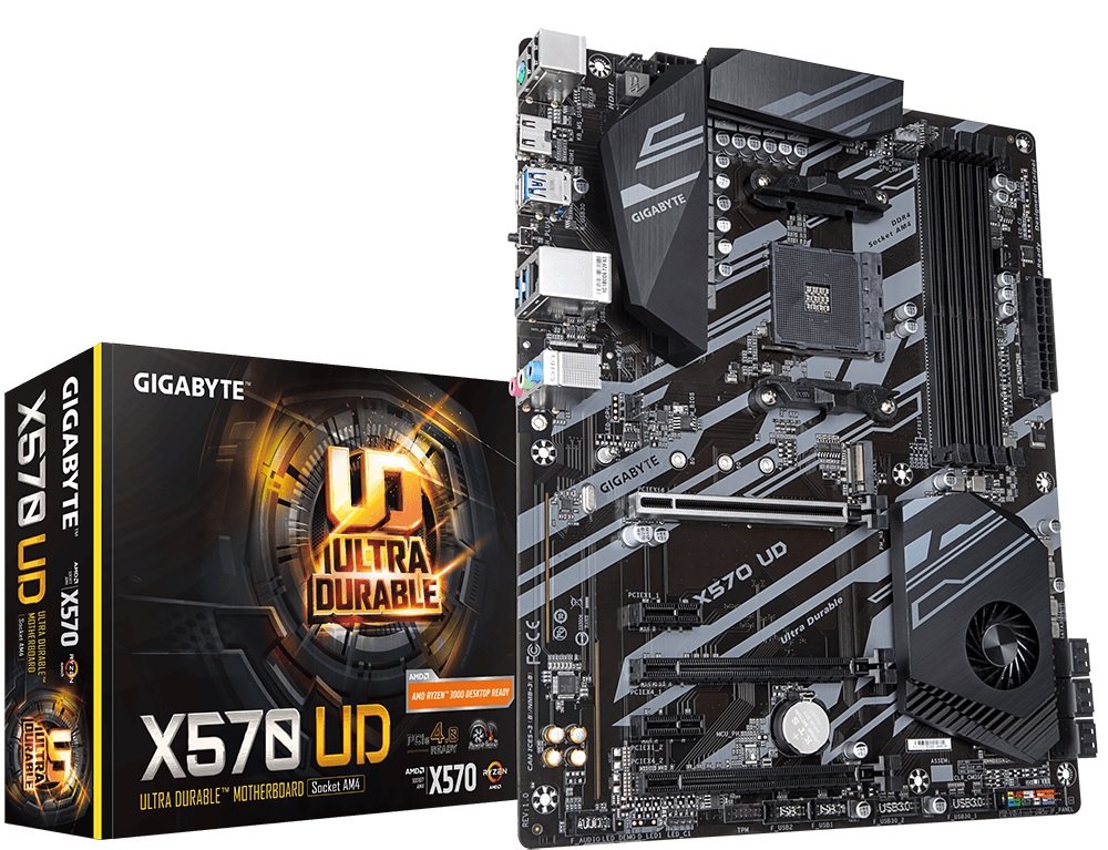 Płyta główna X570 UD standard PCle 4.0 stabilność syngału