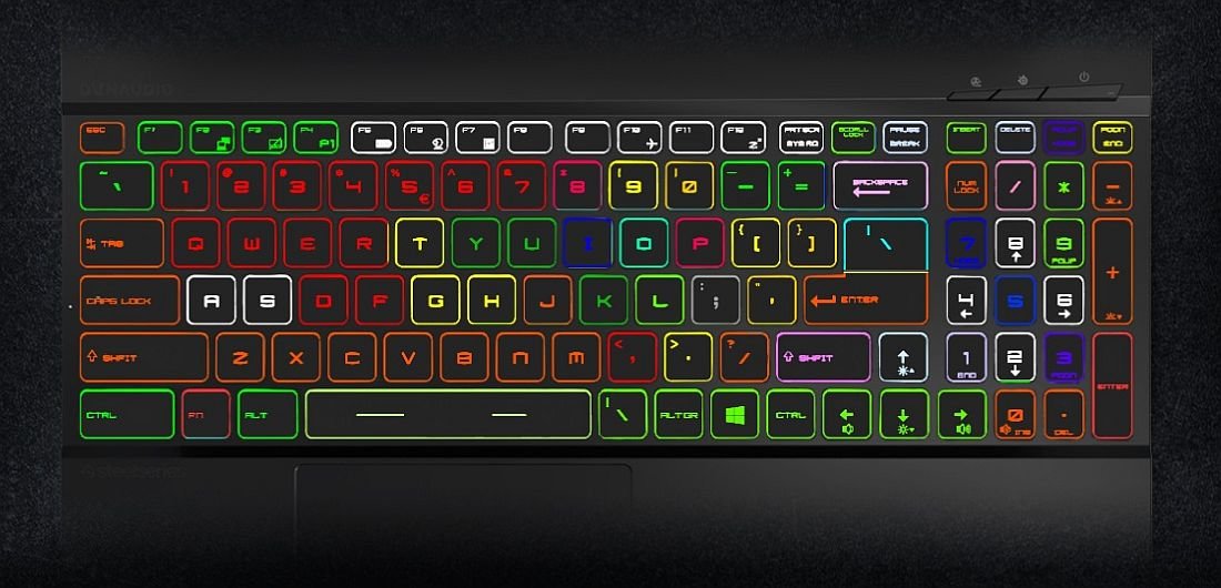 Laptop MSI GE65 Raider 9SF - KLAWIATURA