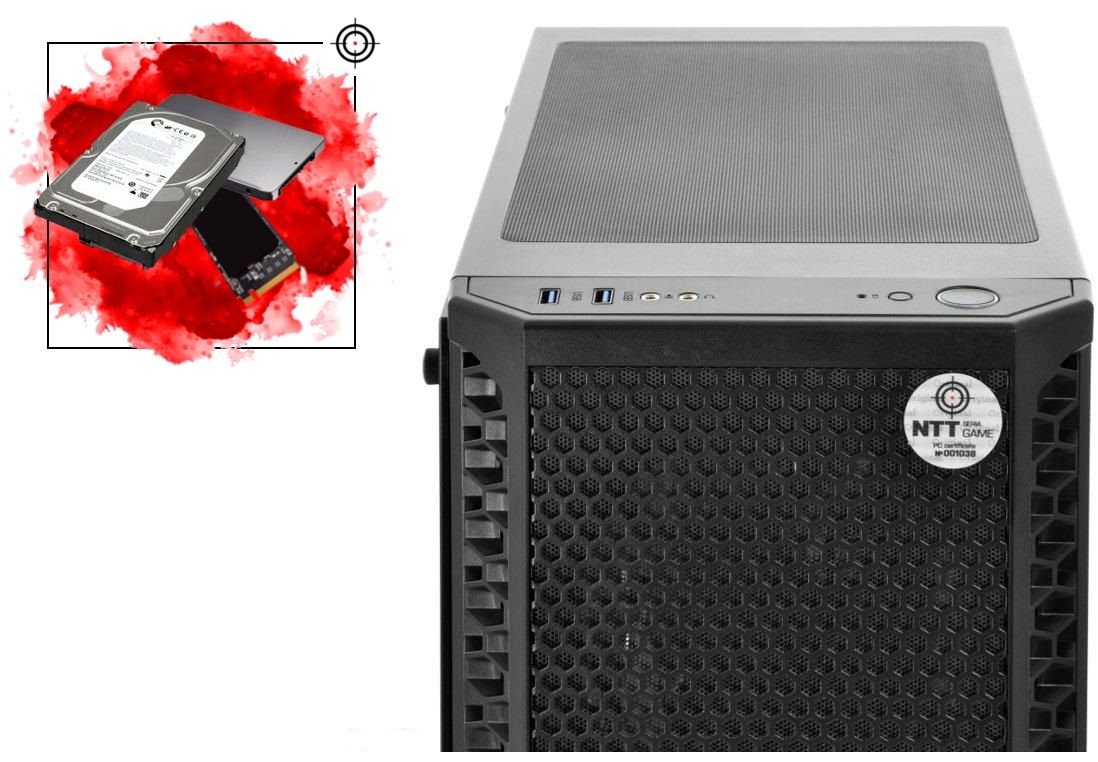 Komputer NTT Game W310i5 - Dysk