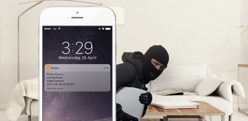 Kamera IMOU Dome Lite - Aplikacja na telefon