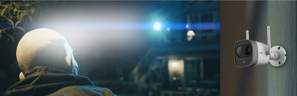 Kamera IMOU Bullet IPC-G26E - ochrona przed zagrożeniami obserwacja pomieszczeń i domowników