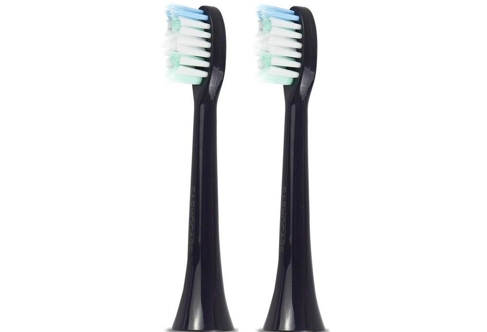 Końcówka szczoteczki SARMOCARE Sonic Czarny (2 sztuki) wymiana