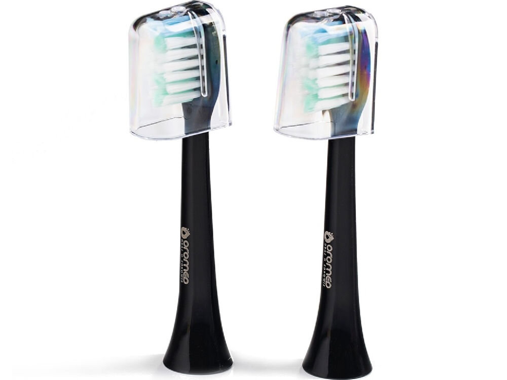 Końcówka szczoteczki SARMOCARE Sonic Czarny (2 sztuki) elementy