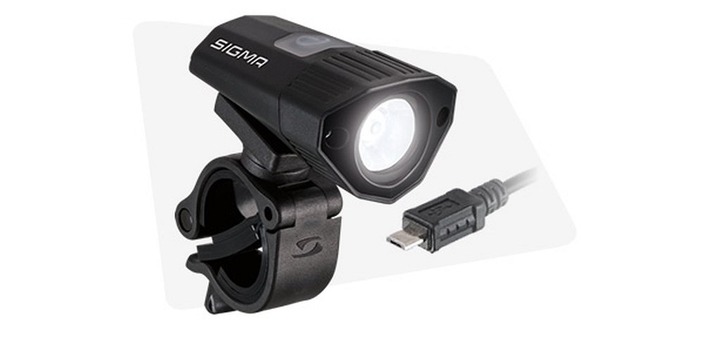 Lampka rowerowa Sigma Buster 100 USB tryby