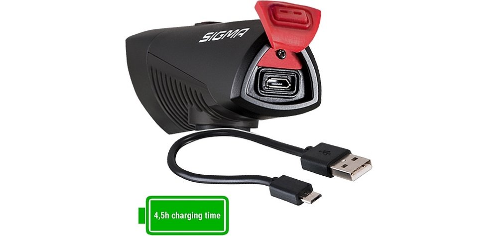 Lampka rowerowa Sigma Buster 700 USB zasilanie