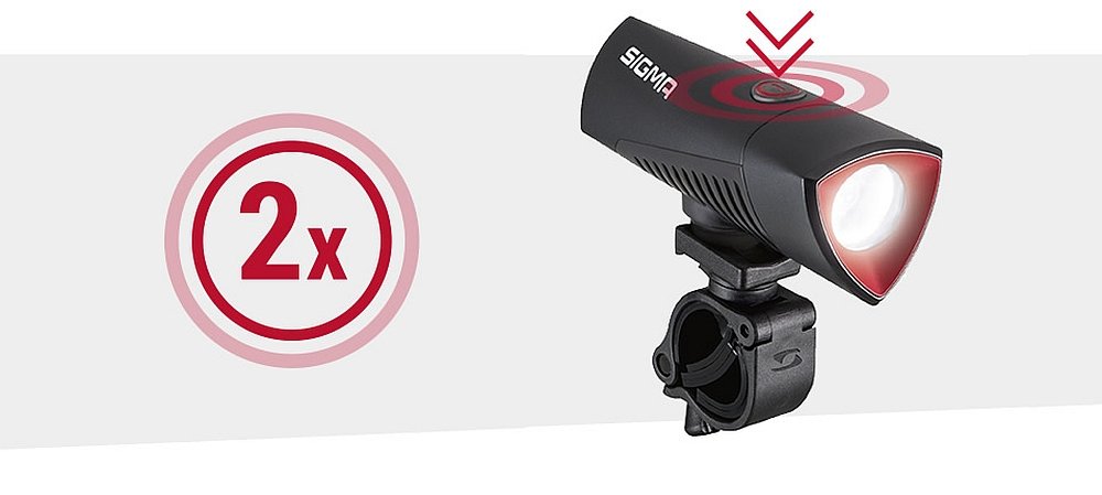 Lampka rowerowa Sigma Buster 700 USB montaż