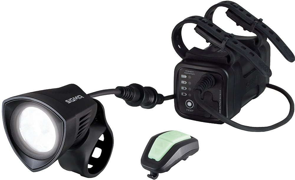 Lampka rowerowa Sigma Buster 300 USB tryby