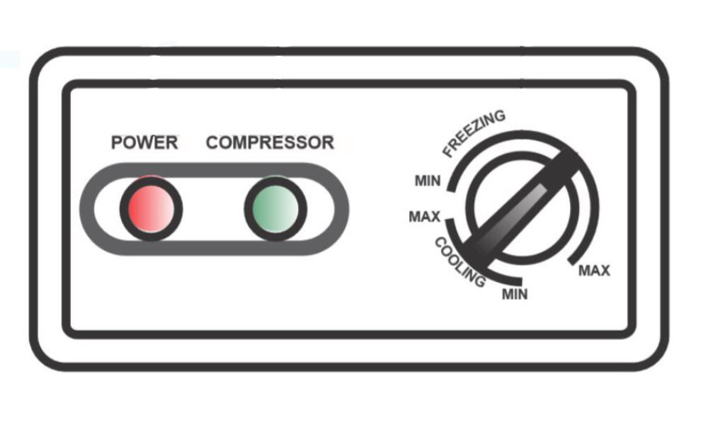 Zamrażarka FINLUX FR-CF300DA+W - Swobodne przełączanie między trybami chłodziarki i zamrażarki