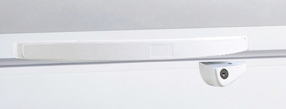 Zamrażarka FINLUX FR-CF400DA+W - Zamykanie na klucz